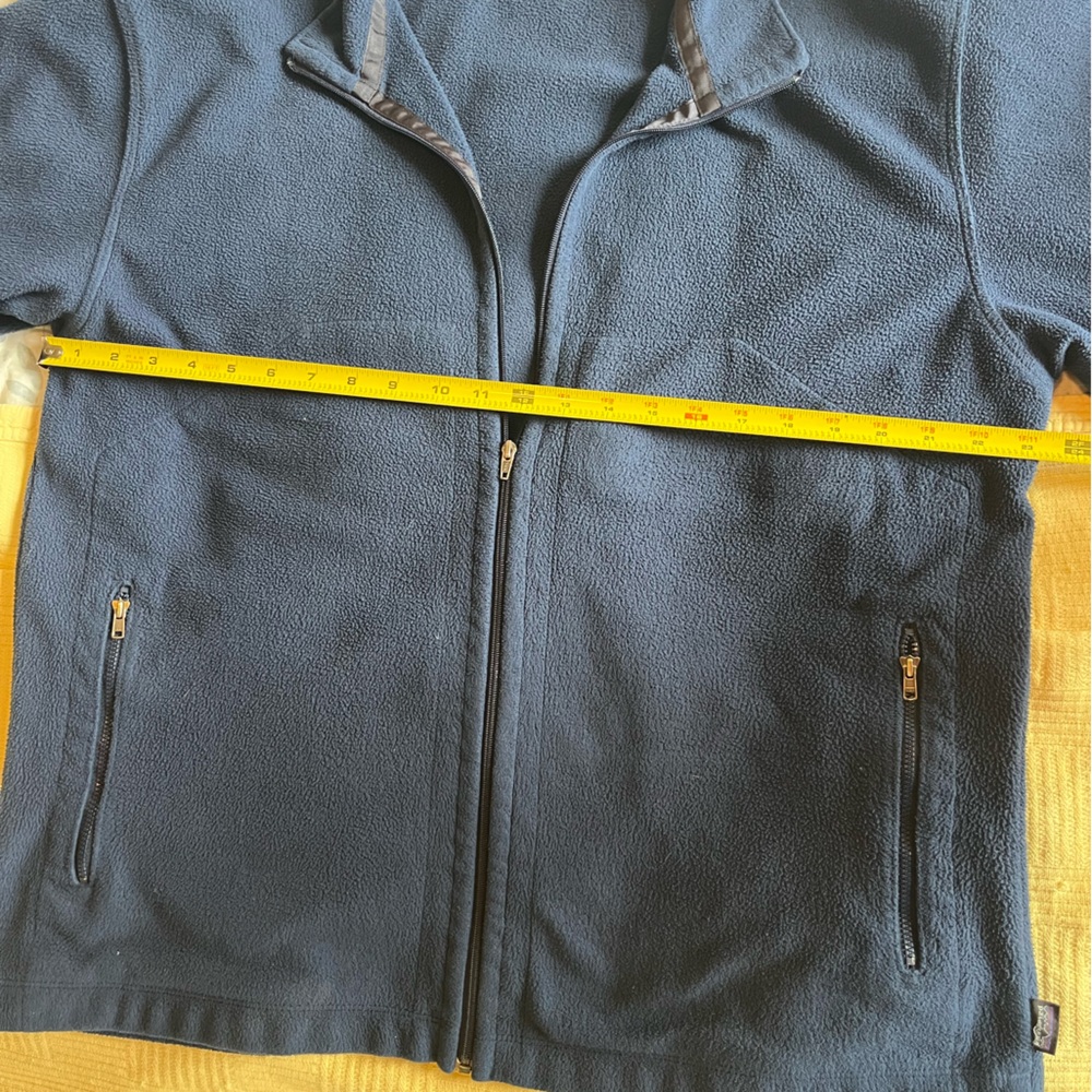 Patagonia Men’s Full Zip Fleece Jacket – Size Large – Blue - Picture 4 of 6